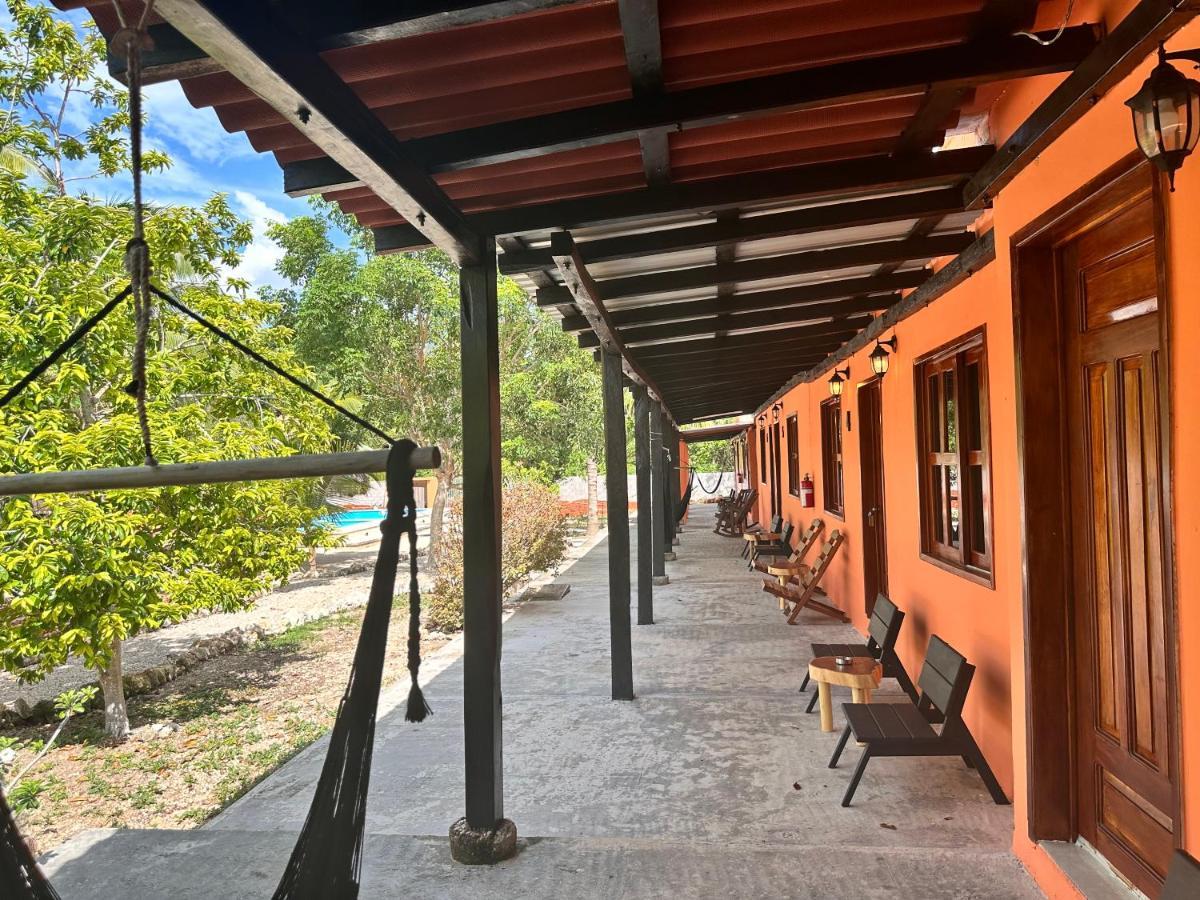Bacalar Sunshine Hotel Buitenkant foto