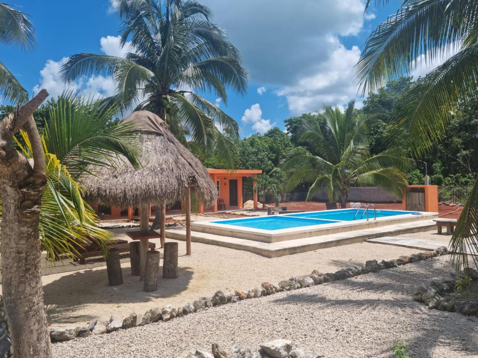 Bacalar Sunshine Hotel Buitenkant foto