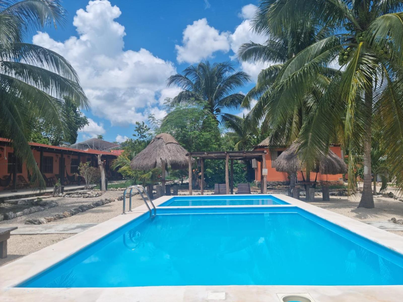 Bacalar Sunshine Hotel Buitenkant foto