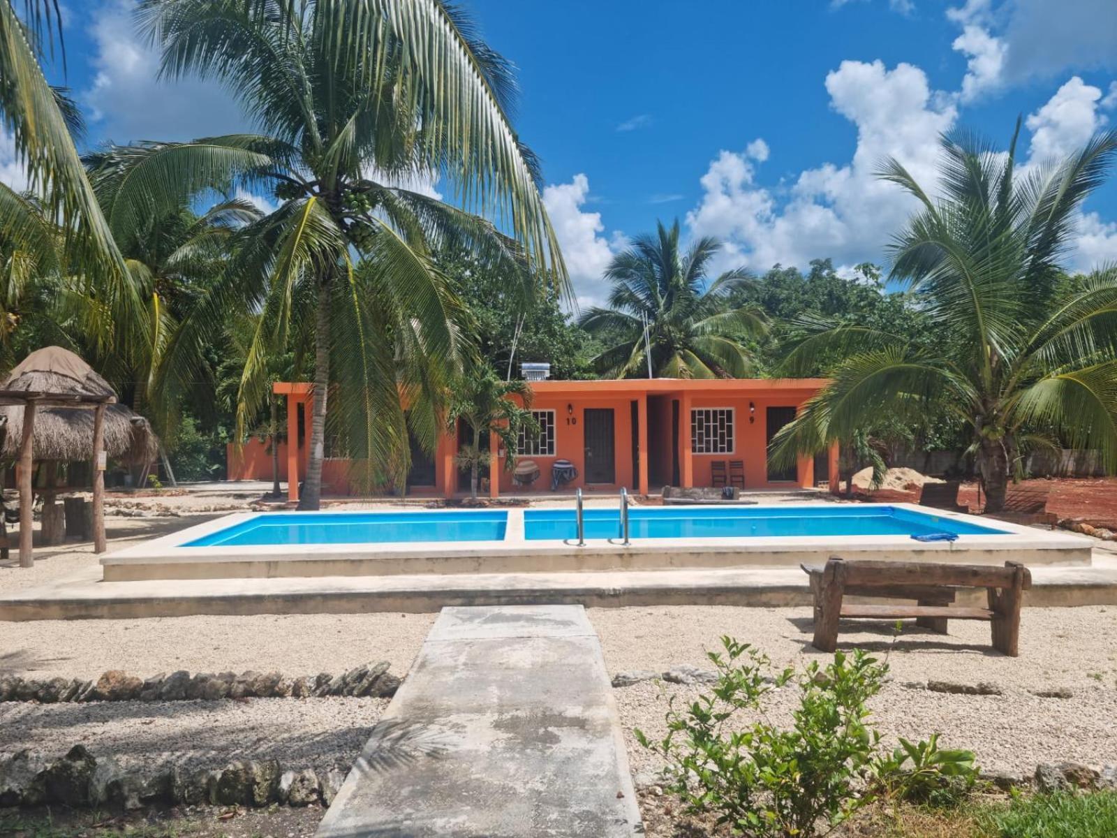 Bacalar Sunshine Hotel Buitenkant foto