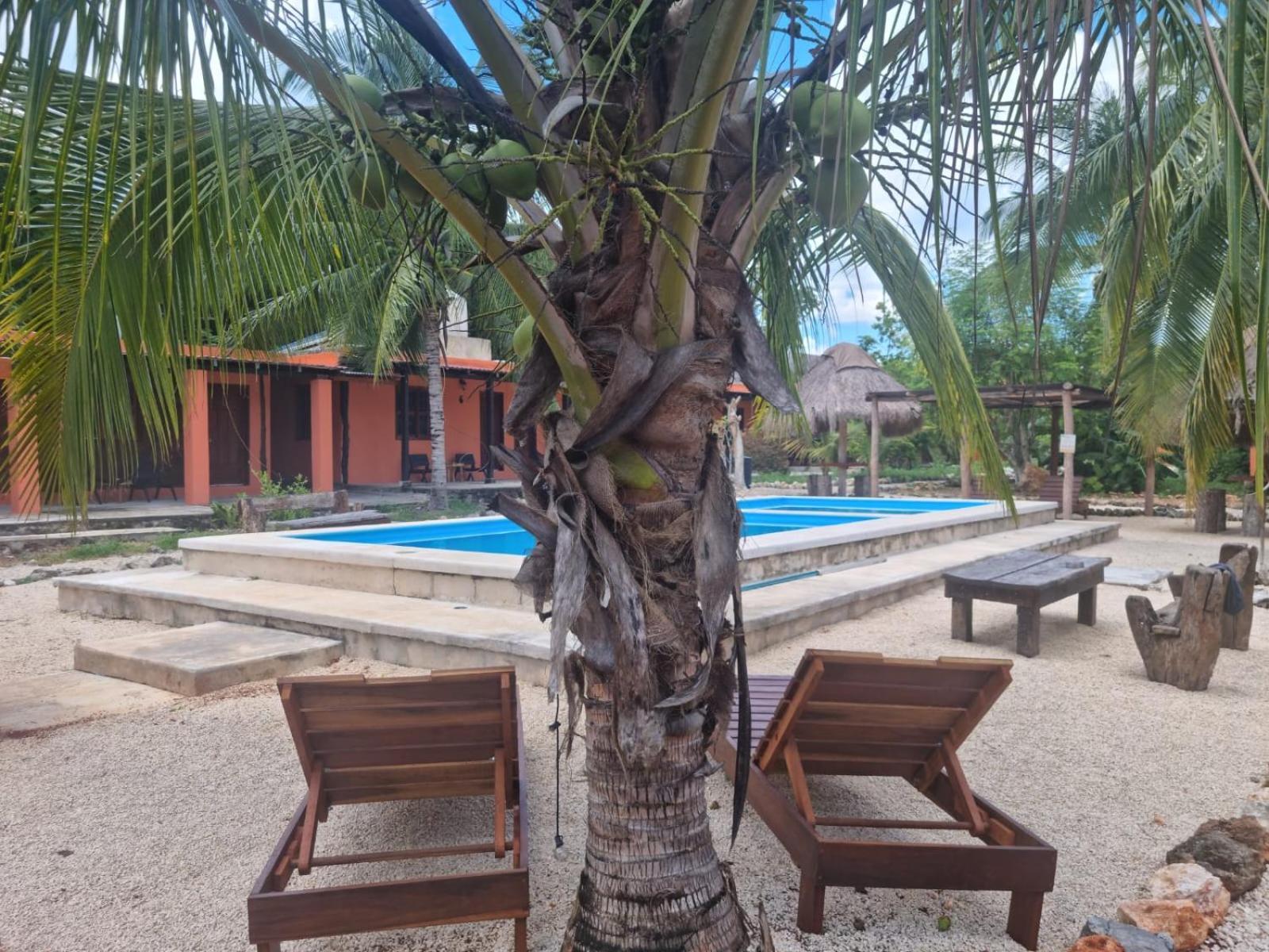 Bacalar Sunshine Hotel Buitenkant foto