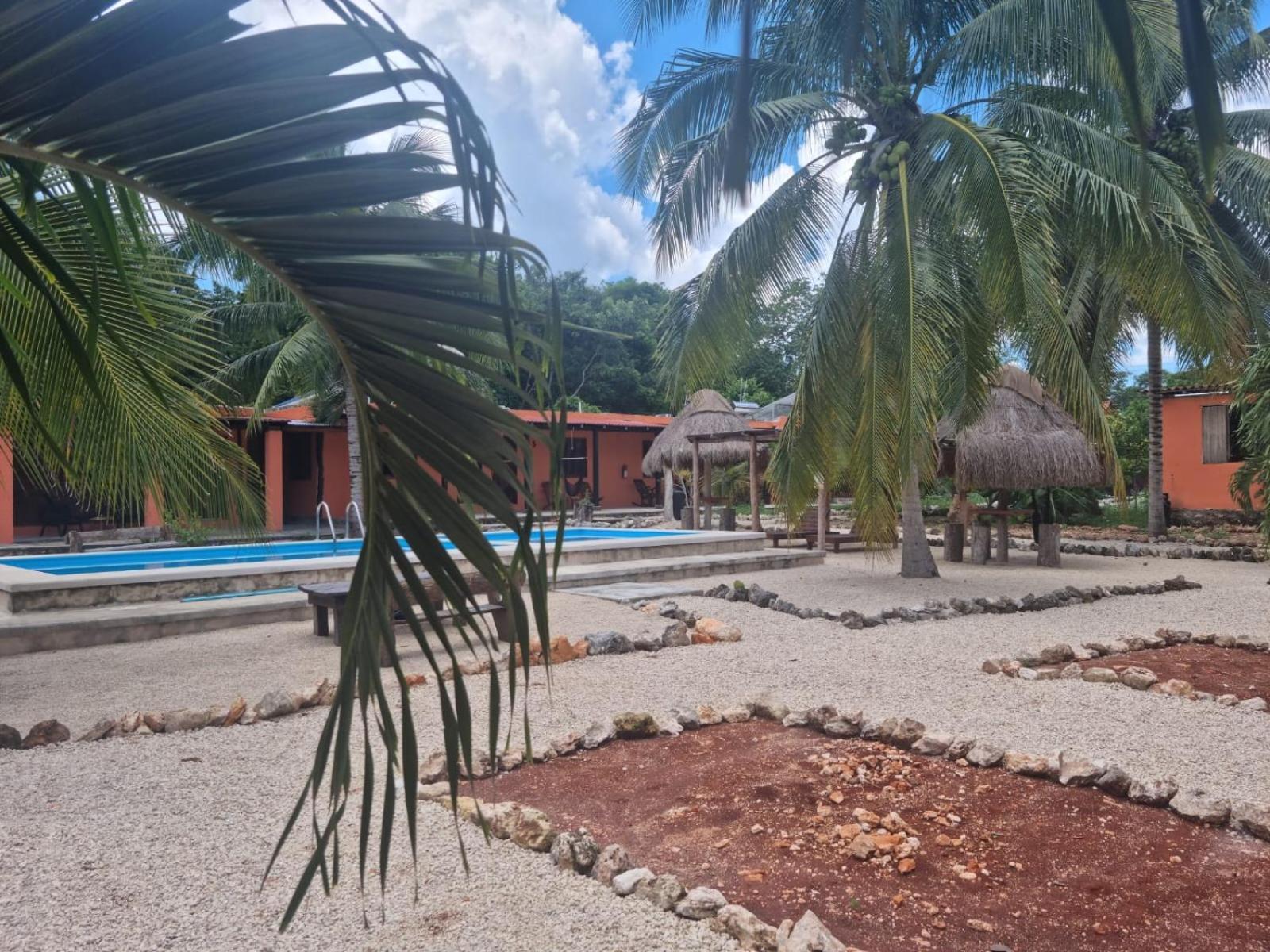 Bacalar Sunshine Hotel Buitenkant foto