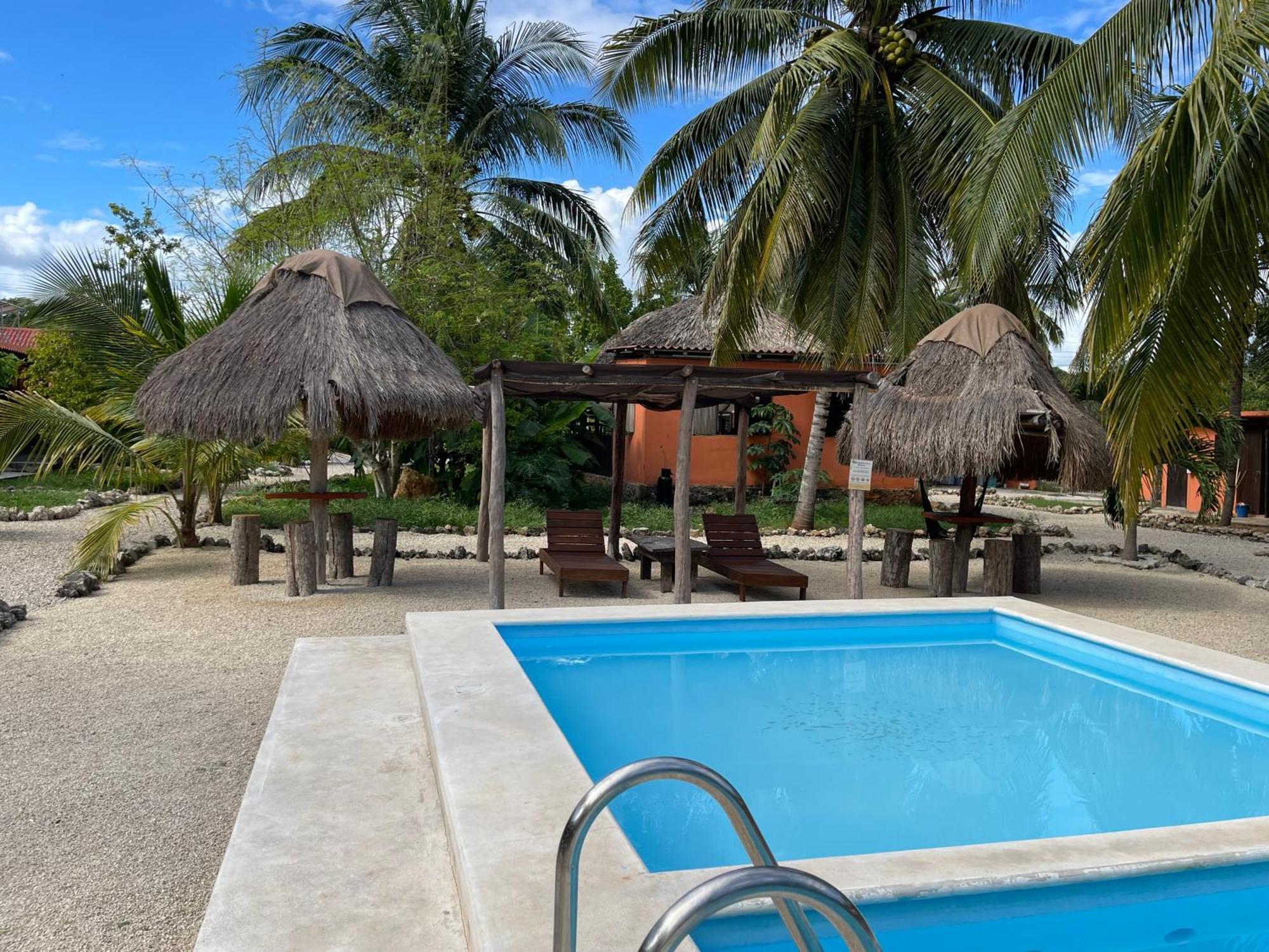 Bacalar Sunshine Hotel Buitenkant foto