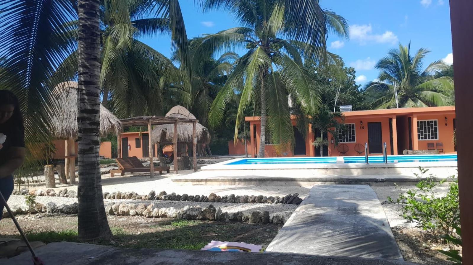 Bacalar Sunshine Hotel Buitenkant foto